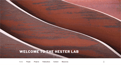 Desktop Screenshot of hesterlab.org
